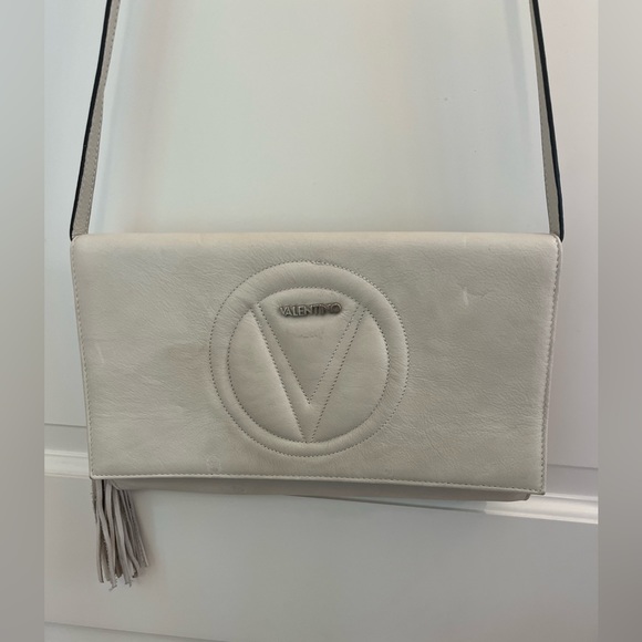 Valentino White Crossbody Bag GUC - Picture 2 of 6